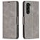 Mobigear Excellent Samsung Galaxy S24 Plus Cover a libro portafoglio - Grigio