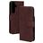 Mobiparts Classic Wallet Samsung Galaxy S25 MagSafe Funda tipo libro - Velvet Red