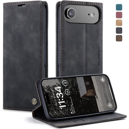 CaseMe 013 iPhone Air Wallet case - Black