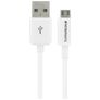 Mobiparts USB-A til Micro USB Kabel 3 m - Hvid