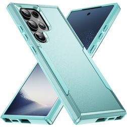 Mobigear Heavy Armor Samsung Galaxy S24 Ultra Funda Plástico rígido Carcasa Antigolpes - Verde