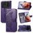Mobigear Butterfly Xiaomi Mi 11 Ultra Cover a libro portafoglio - Viola
