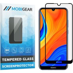 Mobigear Premium Huawei Y6s Härdat glas Skärmskydd - Skalvänligt - Svart