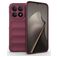 Mobigear Bumpy Xiaomi 15T TPU flexible Carcasa - Wine Red