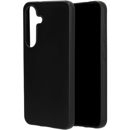 Mobiparts Classic Samsung Galaxy S25 TPU flexível Capa traseira - Preto