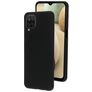 Mobiparts Samsung Galaxy A12 Silikoni Suojakuori - Musta