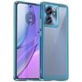 Mobigear Crystal Motorola Edge 40 Plástico rígido Capa traseira - Transparente / Turquesa