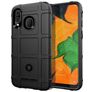 Mobigear Rugged Shield Samsung Galaxy A40 Flexibel TPU Skal Stötsäkert - Svart