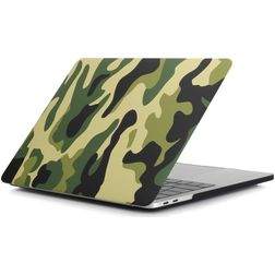 Mobigear Design MacBook Pro 16 tommer (2019-2020) Hardshell Laptopcover MacBook Case - Jungle Camauflage - Model A2141