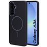 Mobiparts Slim Line Samsung Galaxy A36 MagSafe Funda Plástico rígido Carcasa - Onyx Black