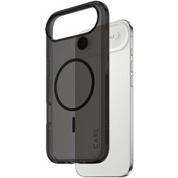CARE by PanzerGlass Smokey iPhone Air MagSafe Funda Plástico rígido Carcasa - Smokey Black