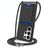 Mobigear Lanyard Card Samsung Galaxy S26 Ultra Silikone Cover med snor og kortholder - Sort