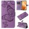 Mobigear Butterfly Xiaomi 14T Pro Wallet case - Purple