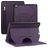 Mobigear Magnetic Folio iPad 7 (2019) Capa livro + Suporte para caneta stylus - Roxo