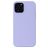 Mobigear Rubber Touch iPhone 13 Silicone Back cover - Light Purple