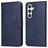 Mobigear Wallet Samsung Galaxy S24 Plus Capa livro Carteira - Azul