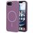 Mobiparts Slim Line iPhone 16e MagSafe Plástico rígido Capa traseira - Imperial Purple