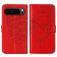 Mobigear Butterfly Google Pixel 9 Pro Funda tipo libro Cartera - Rojo