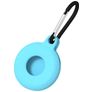 Mobigear Circle Key Apple AirTag Pouzdro Flexibilní TPU Přívěsek na klíče - Modrá