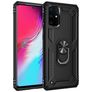 Mobigear Armor Ring Samsung Galaxy S20 Ultra Hardcase Back cover Antiurto con anello - Nero