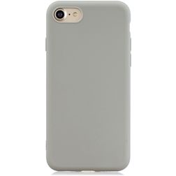 Mobigear Colors iPhone 7 TPU flexível Capa traseira - Cinzento