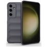 Mobigear Bumpy Samsung Galaxy S24 FE Flexible TPU Back cover - Grey