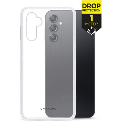 Mobilize Naked Protection Transparente Samsung Galaxy A14 Funda Plástico rígido Carcasa Antigolpes - Transparente