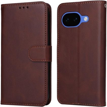 Mobigear Wallet Google Pixel 10a Knížkové pouzdro Peněženka - Hnědá