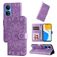 Mobigear Sunflower HONOR X7 Wallet case - Purple