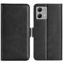 Mobigear Slim Magnet Motorola Moto G84 Pungetui med Seddelrum - Sort