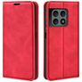 Mobigear Retro Slim OnePlus 10 Pro Wallet case - Red