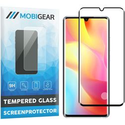 Mobigear Premium Xiaomi Mi Note 10 Lite Vidro temperado Película de ecrã - Compatível com capas - Preto