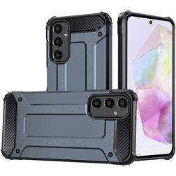 Mobigear Outdoor Samsung Galaxy A35 Plástico rígido Capa traseira Antichoque - Azul marinho