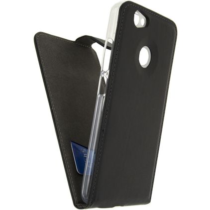Mobilize Classic Gelly Huawei Nova Etui z klapką pionową - Czarny