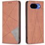 Mobigear Rhombus Slim Google Pixel 10a Funda tipo libro - Marrón