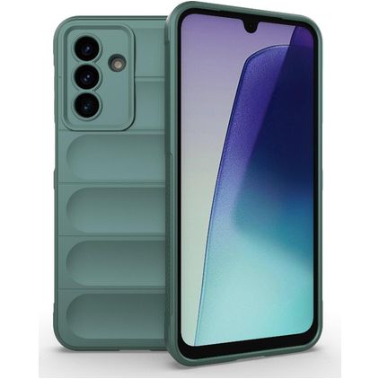 Mobigear Bumpy Samsung Galaxy A17 Fleksibel TPU Bagsidecover - Grøn