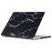 Mobigear Marble MacBook Air 15 polegadas (2023-2026) Capa rígida para MacBook - Preto - Modelo A2941 / A3114 / A3241 / A3448