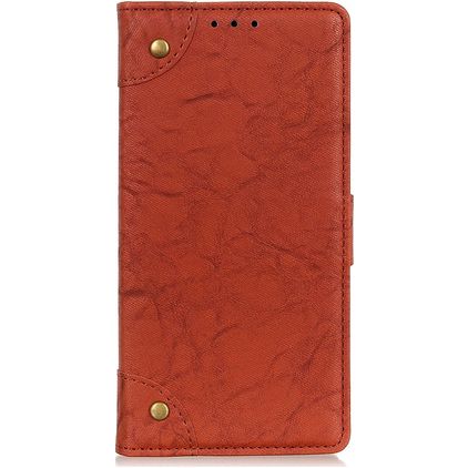 Mobigear Ranch OPPO Reno 4 Pro 5G Plånboksfodral med sedelfack - Brun