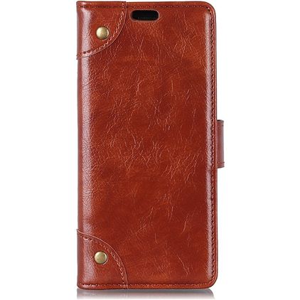 Mobigear Ranch Xiaomi 12 Pro Funda tipo libro Cartera - Marrón