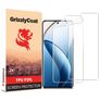GrizzlyCoat Realme 12 Pro Hidrogel TPU Película de ecrã - Compatível com capas (Pack de 2)
