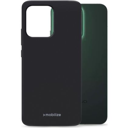 Mobilize Rubber Gelly OPPO Reno 14 TPU flessibile Back cover - Nero