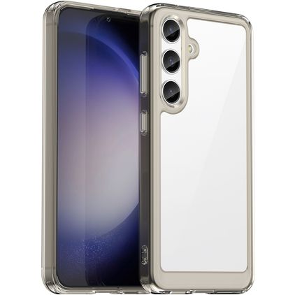 Mobigear Crystal Samsung Galaxy S24 Plus Hardcase Back cover - Grigio