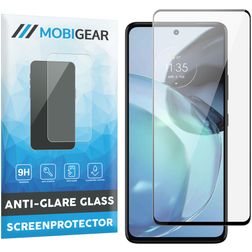 Mobigear Premium Motorola Moto G72 Tempered Glass Screen Protector - Case Friendly - Black