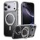 Mobigear Frosted Mag iPhone 17 Pro Max MagSafe Hardcase Back cover con supporto - Grigio
