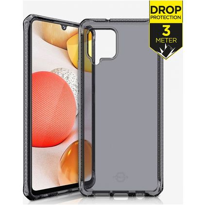 ITSKINS SpectrumClear Samsung Galaxy A42 Flexible TPU Back cover Shockproof - Smoke
