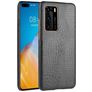 Mobigear Croco Huawei P40 Plástico rígido Capa traseira - Preto