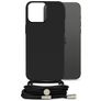Mobilize Lanyard Gelly iPhone 15 Pro Max Fleksibel TPU Cover med snor - Sort