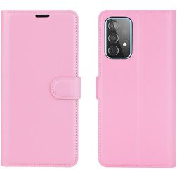 Mobigear Classic Samsung Galaxy A52 Plånboksfodral med sedelfack - Rosa