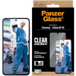 PanzerGlass Ultra-Wide Fit Samsung Galaxy A57 Glas Skærmbeskytter - Case Friendly + Monteringsramme
