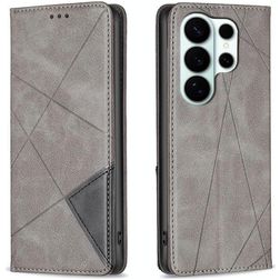 Mobigear Rhombus Slim Samsung Galaxy S26 Ultra Wallet case - Grey